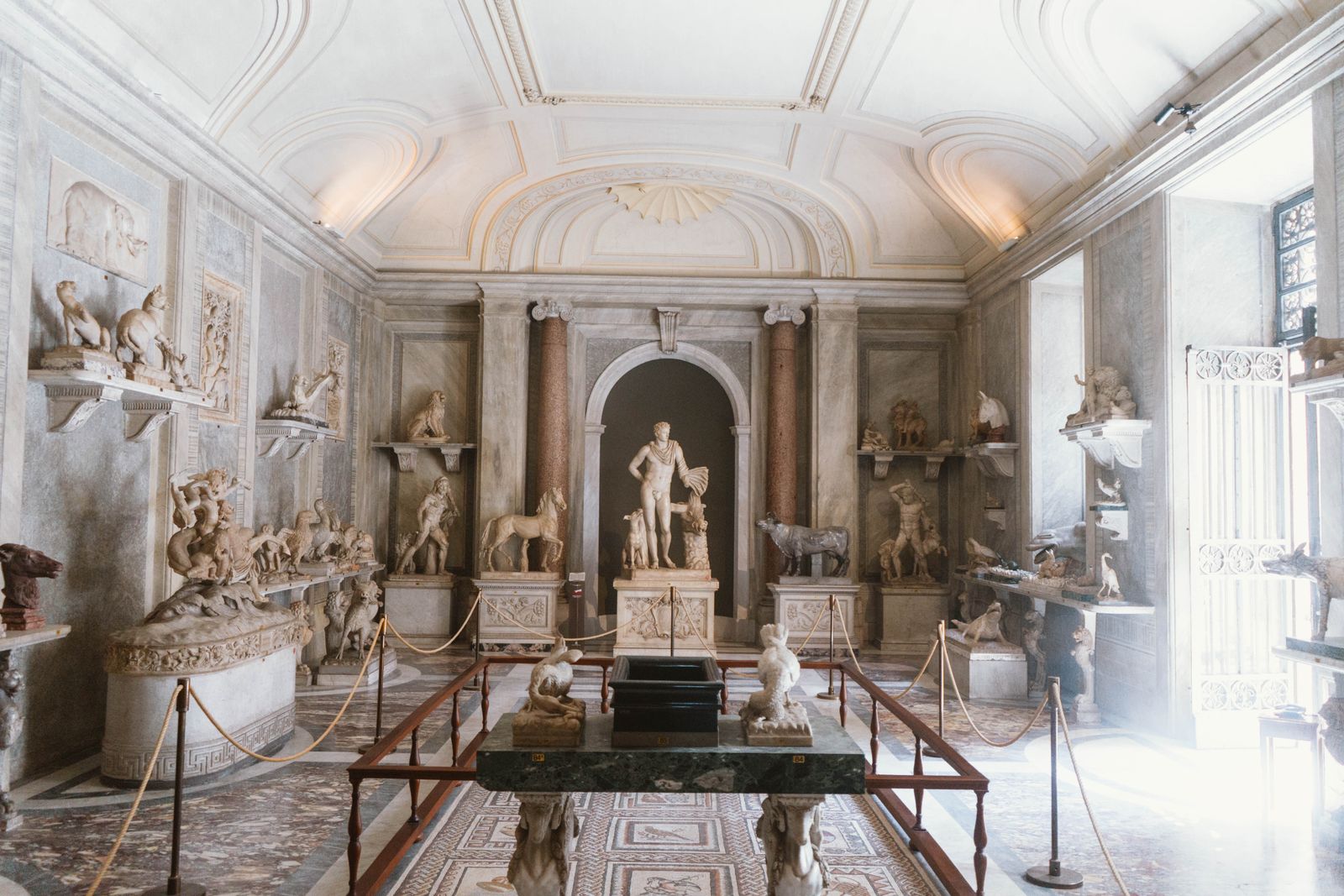 Half the mosaics and statues actually found in Pompeii live here, not at the ruins themselves.