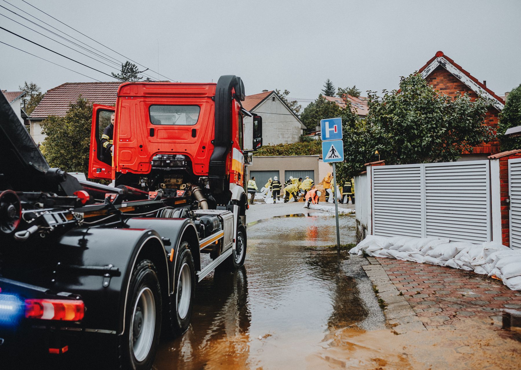 House removals in Lanivet — crew wrapping and loading on moving day