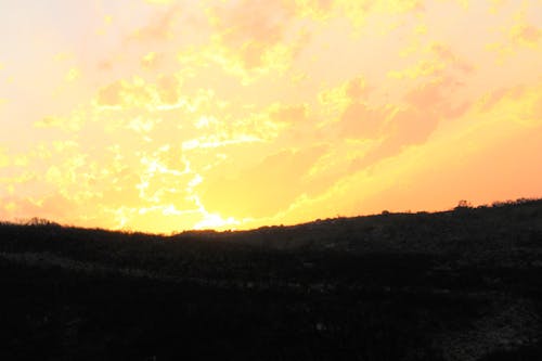 Free stock photo of sunset sky Stock Photo
