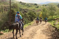 Scenic Horseback Ride Through Semonkong Lesotho