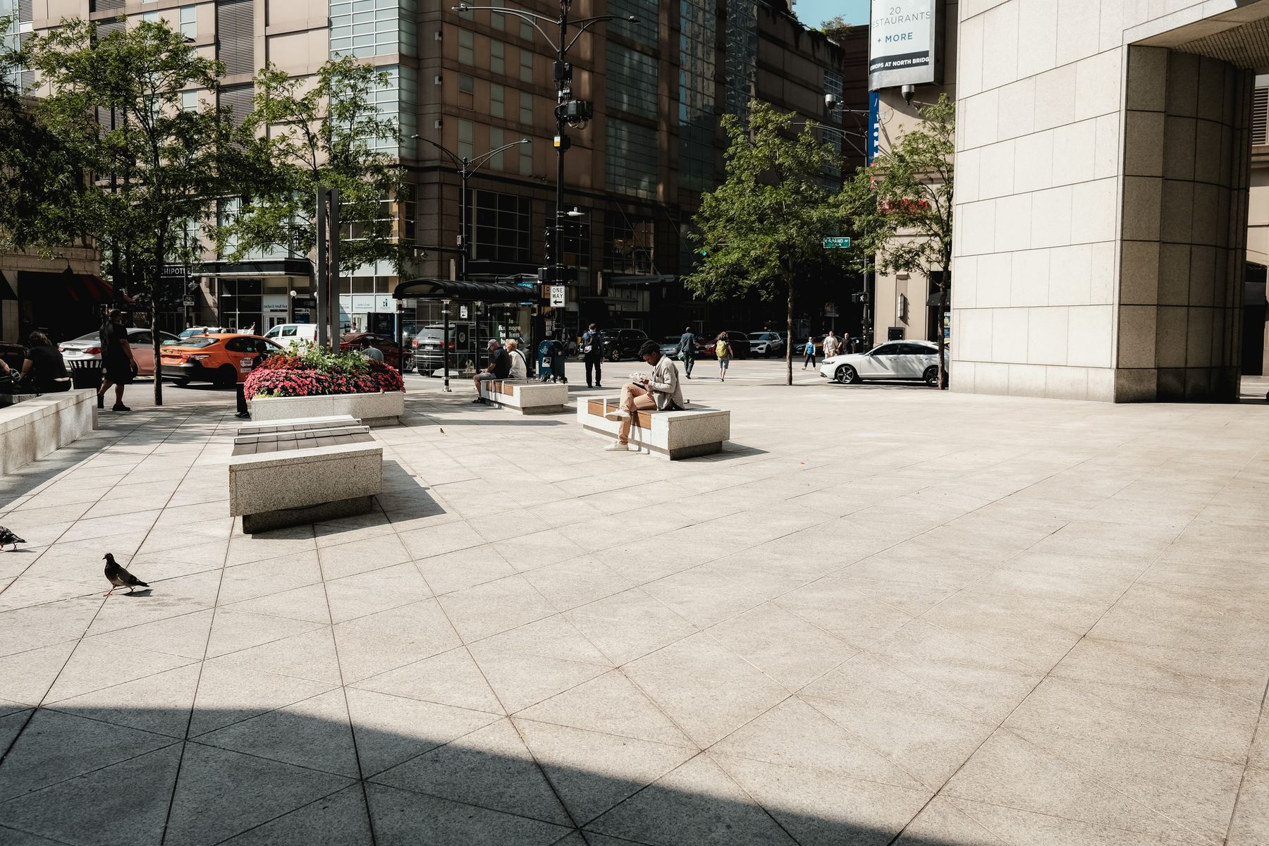 The Empire State Plaza and Corning Tower in Albany, NY, reached on foot from downtown hotels and CDTA bus lines