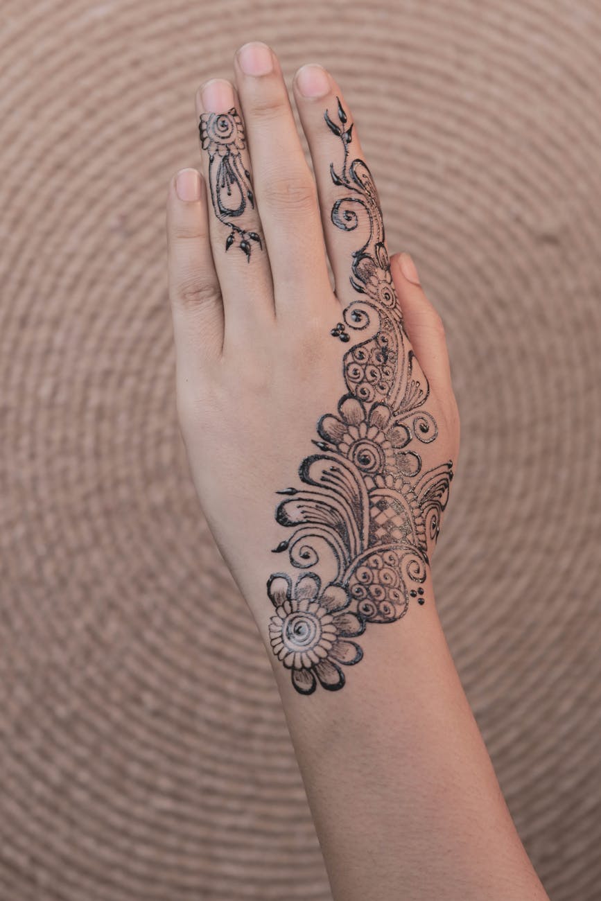 Free stock photo of arabic mehndi design, butterfly tattoo, easy mehndi ...