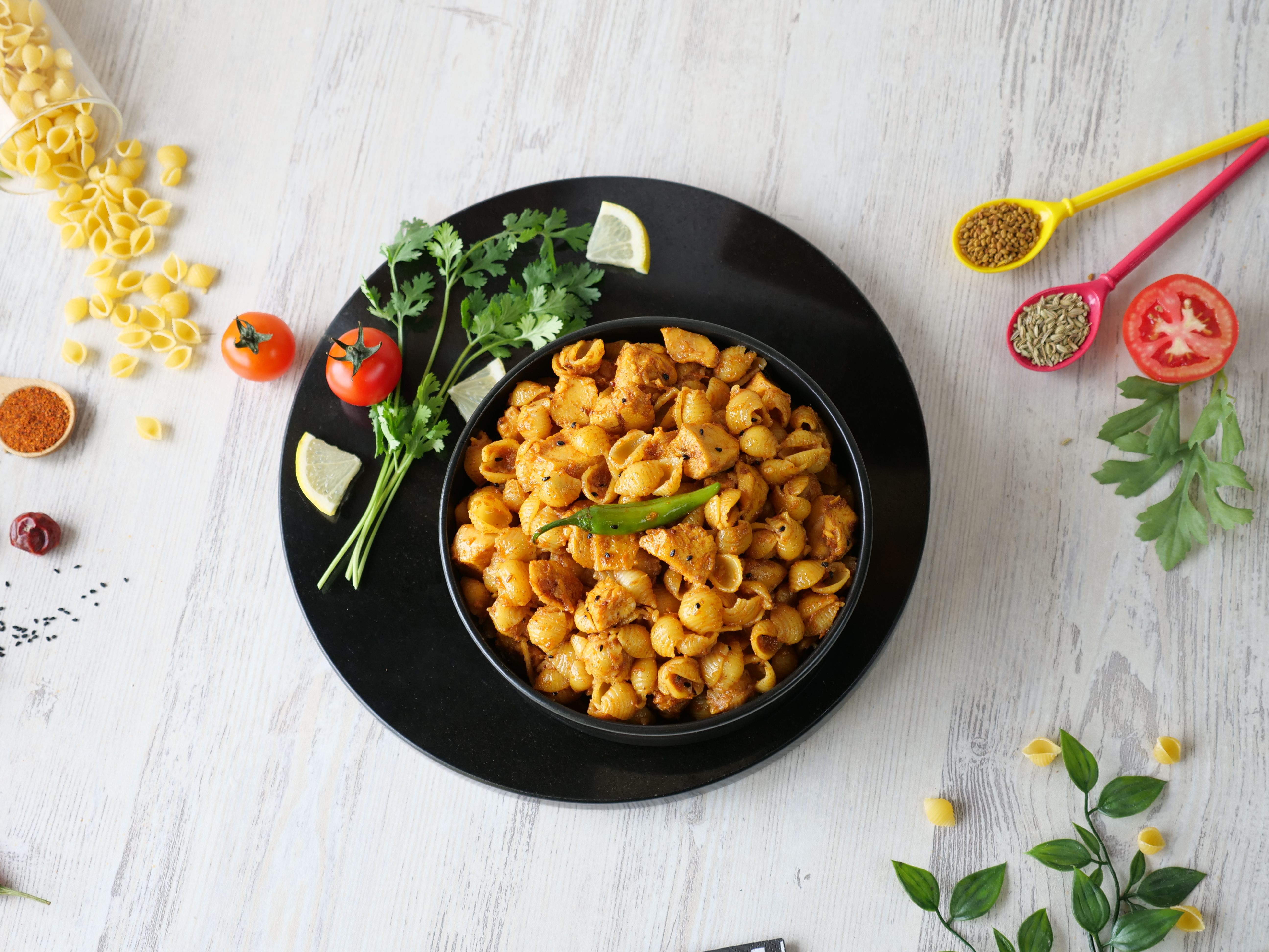 Honey-Glazed Tikka Masala with Crispy Potatoes