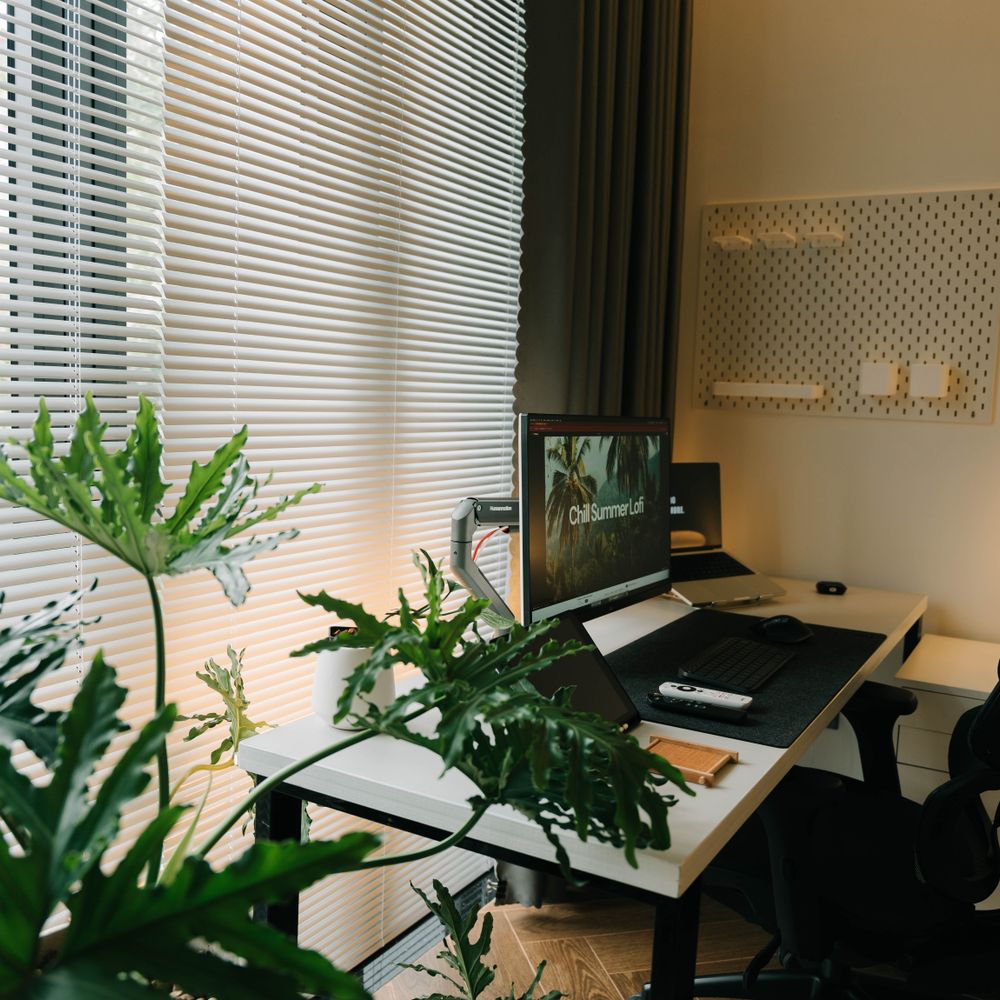 Merton Park — office relocation team moving desks and equipment