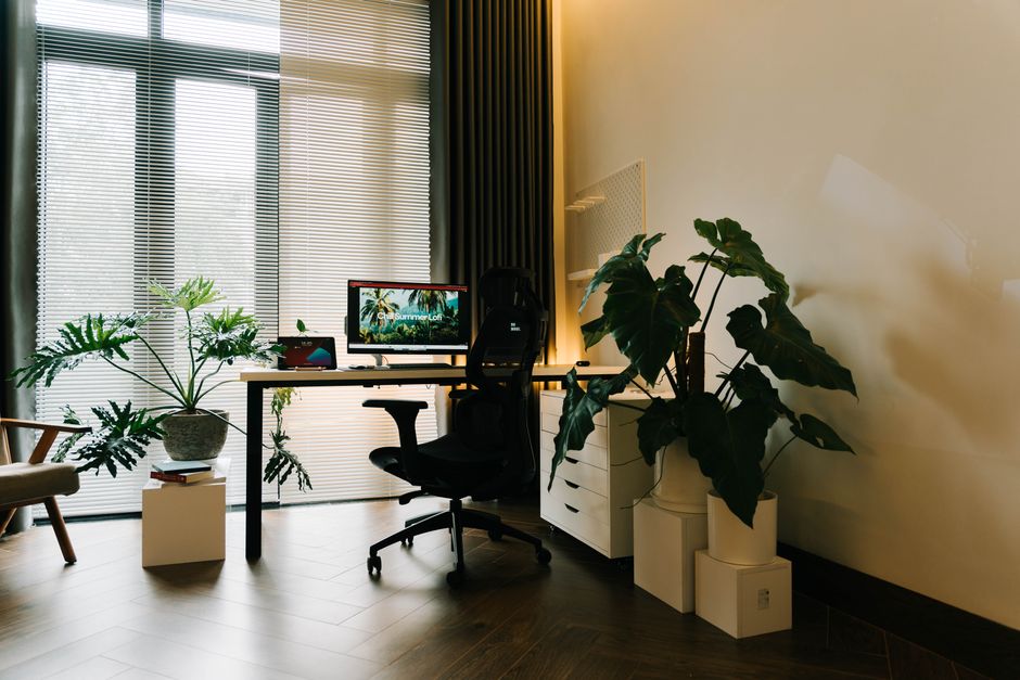 home office wellness environment inspiration