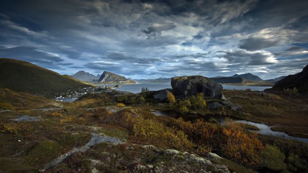 Discover the tranquil beauty of Napp in Nordland, with stunning coastal landscapes and serene water views.