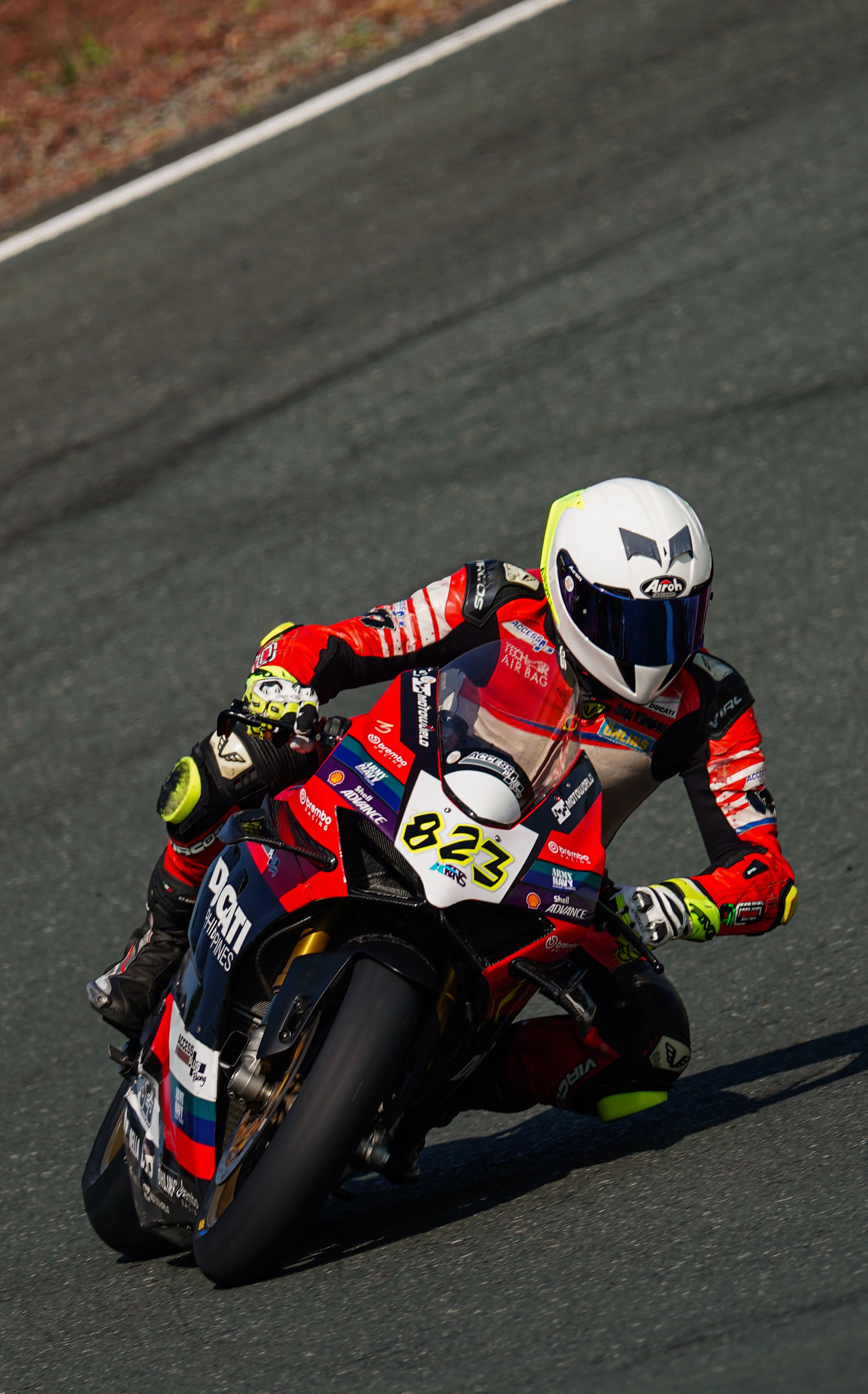 Motorcycle Racer on Track in Batangas, Philippines · Free Stock Photo