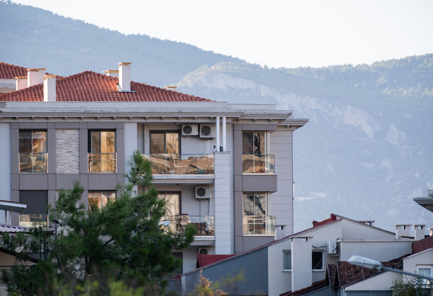 Over — professional movers carrying furniture on a house move
