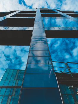 Bezaubernder Himmel & Blau – Architektur Hintergrundbild