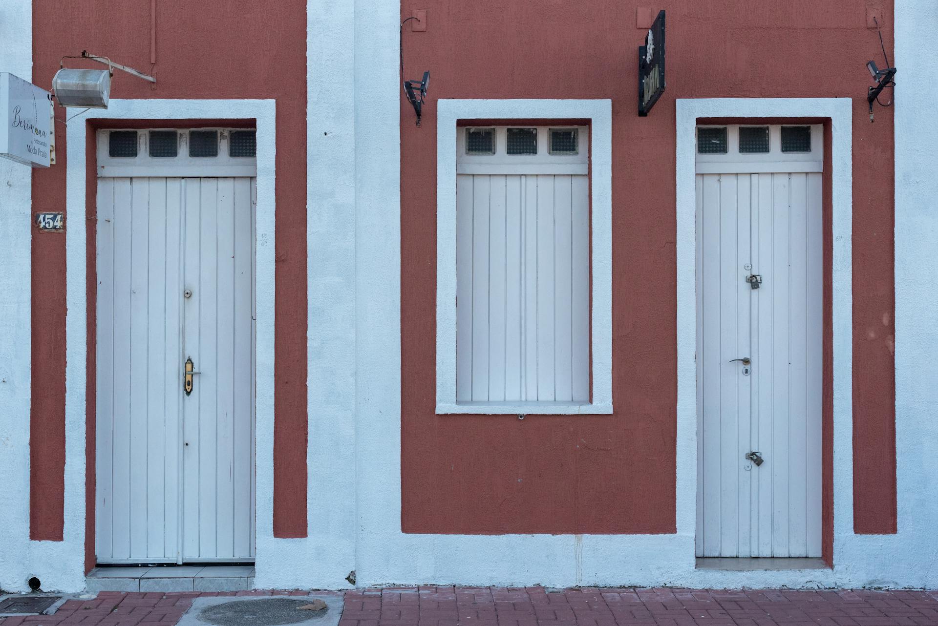 Traditional Colorful Façade in Porto Seguro