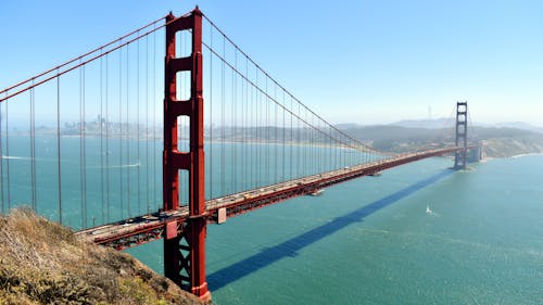 Free stock photo of bridge, california, golden gate bridge Stock Photo