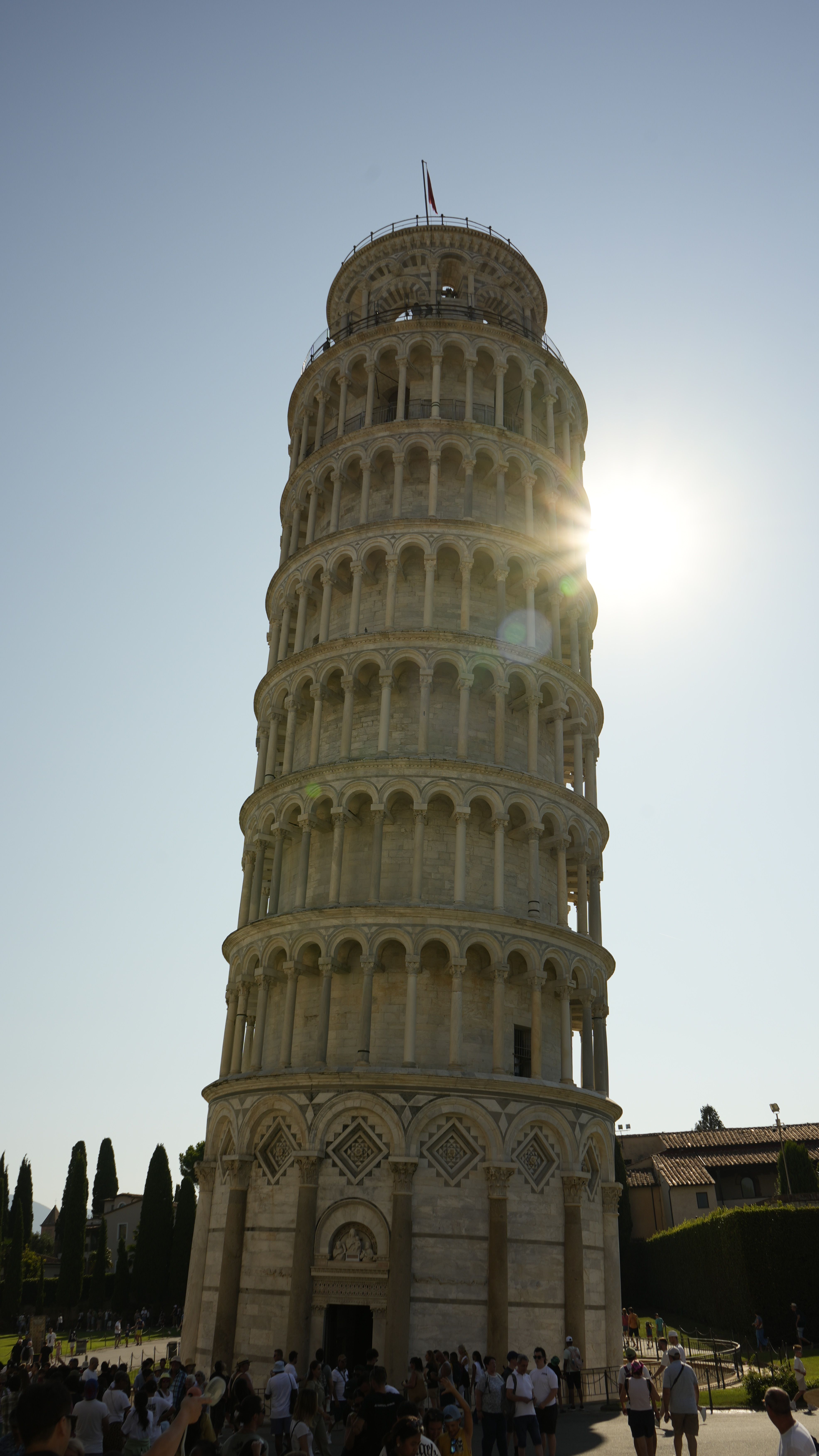 Leaning Tower of Pisa at Sunset · Free Stock Photo