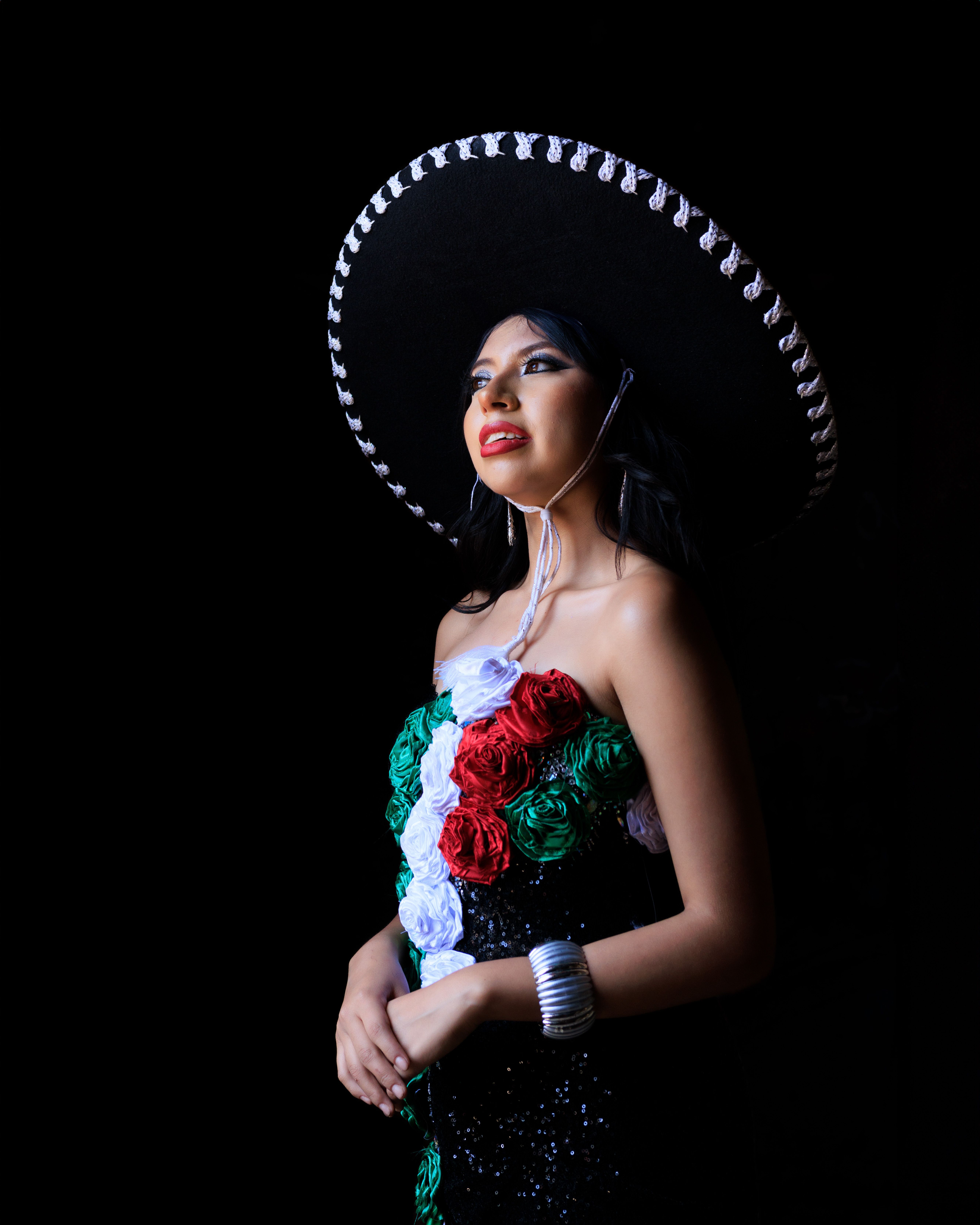 knee length dresses for ladies Girls Dress Skull Mexican Day Of Dead Spanish Lady Carnival Festival –  Sunny Fashion main image 0