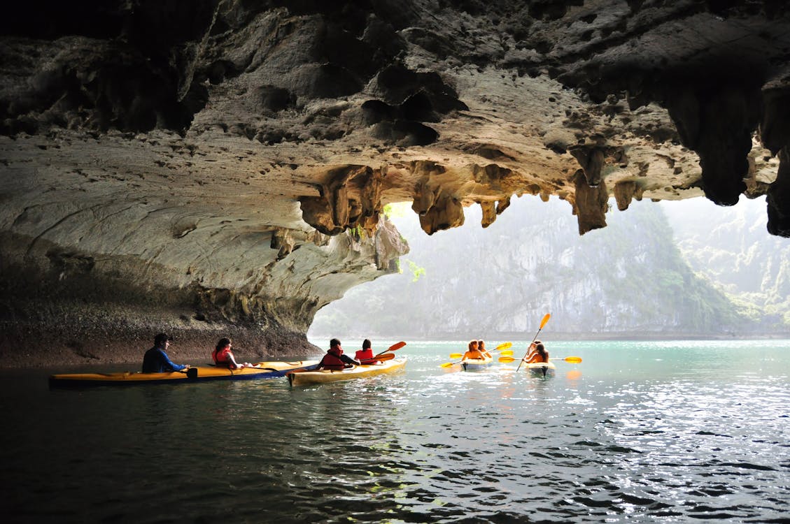 Free Photo Of People On Kayak Stock Photo