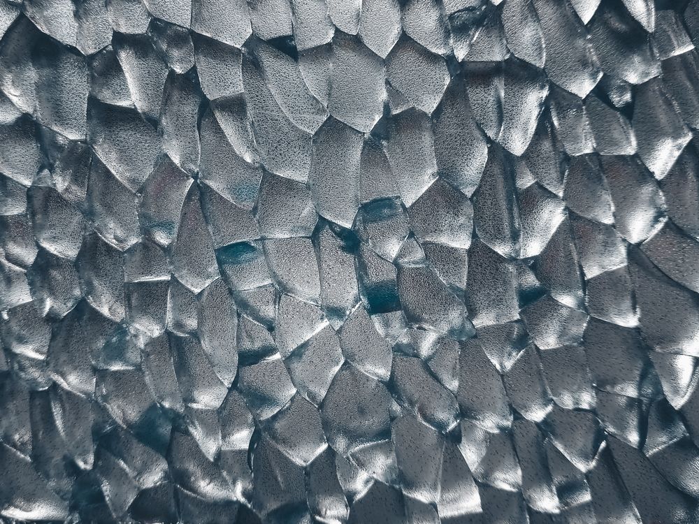 Close-Up of Textured Glass Surface · Free Stock Photo
