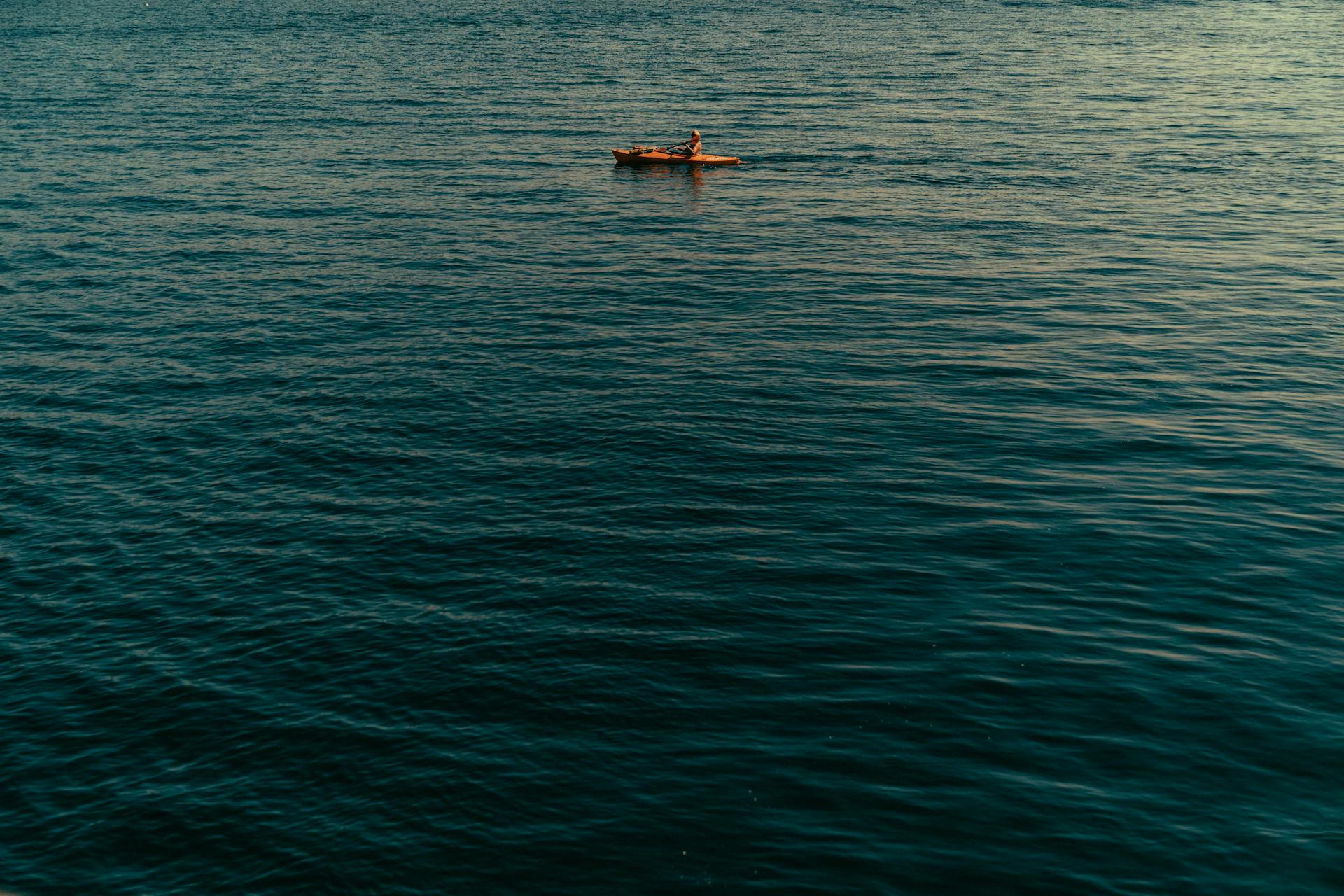 Serene Kayaking on St. Lawrence River