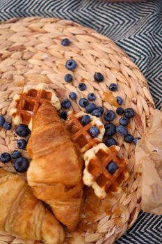 Waffles Blueberry Kroger