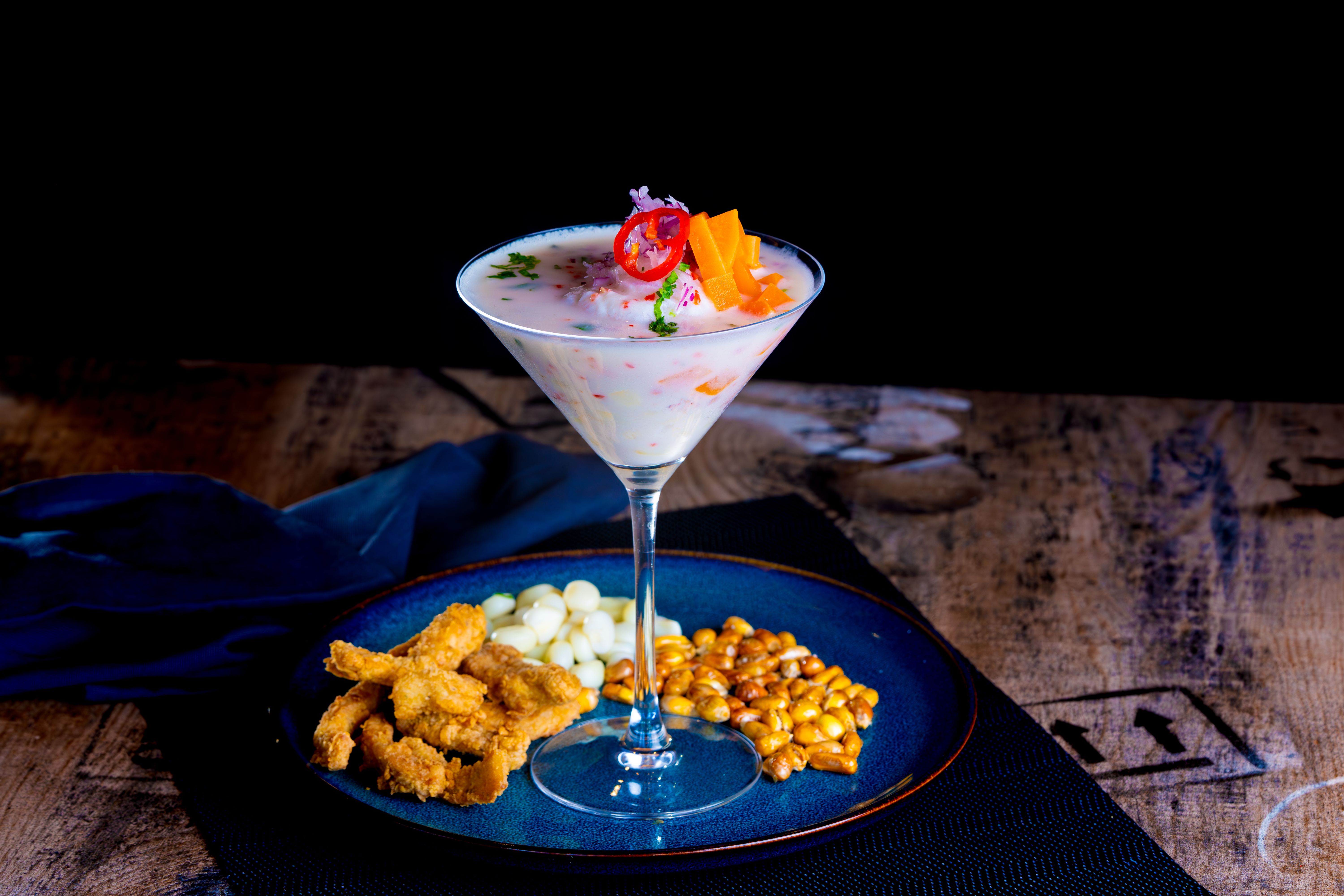 Ceviche de poisson frais.