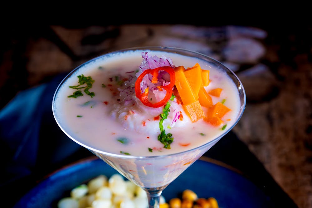 Amberjack Ceviche with Mango and Cilantro