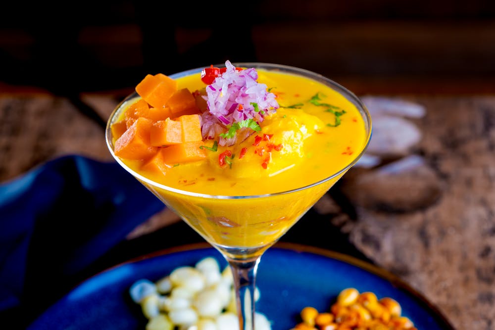 Tropical Coconut Ceviche