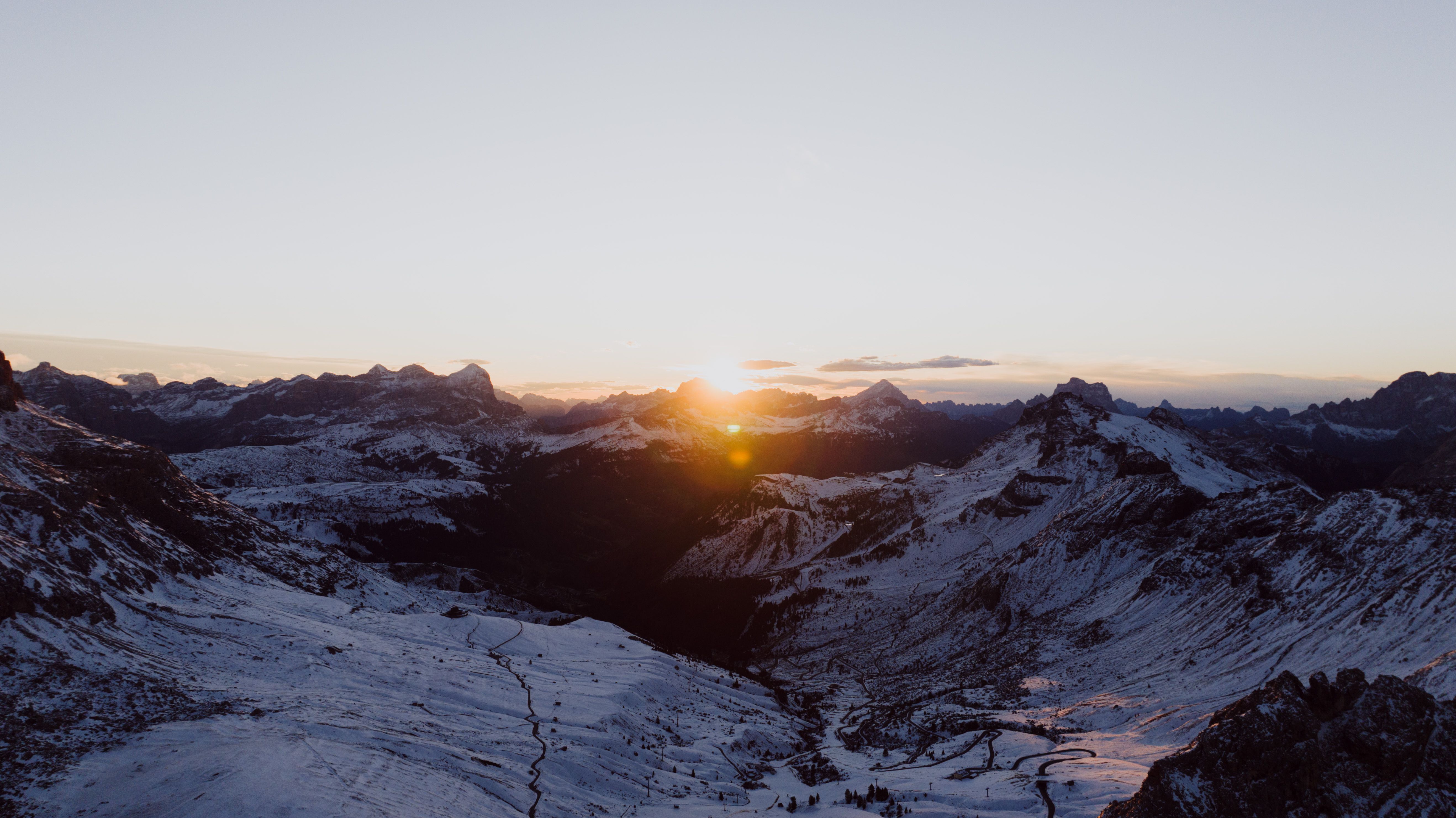 Groste Ridge Panorama at Passo del Groste
