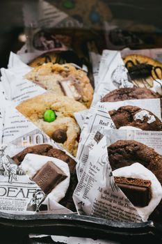 Bar With Chocolate Cookie