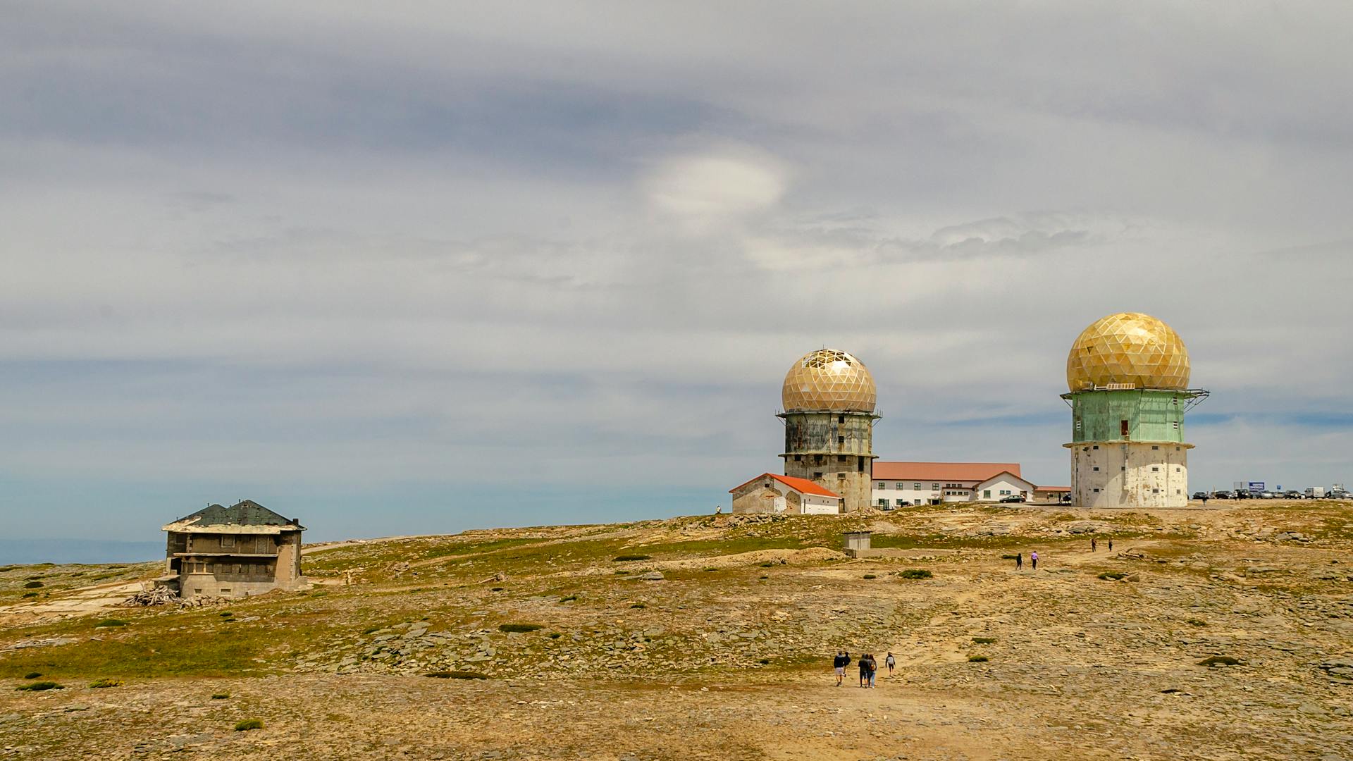 Aerial View of Torre Serra da Estrela in Portugal