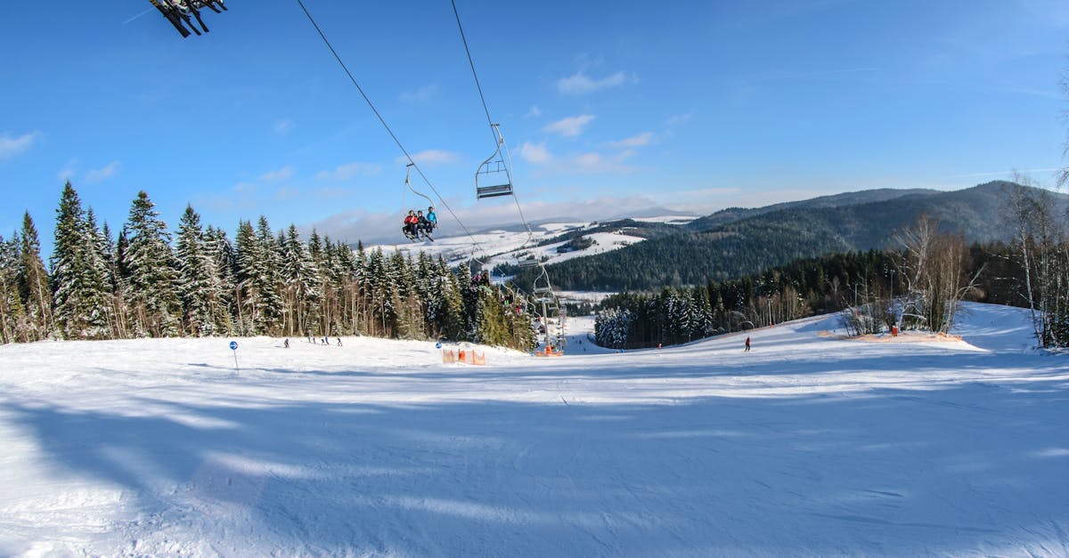 Free stock photo of Beskidy Mountains, chairlift, fun