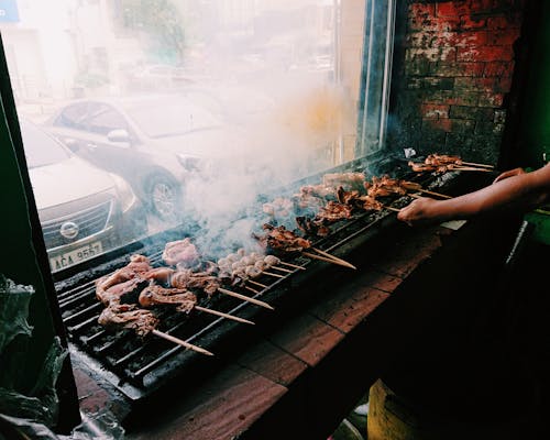 Free stock photo of asian food, barbecue, barbecue grill