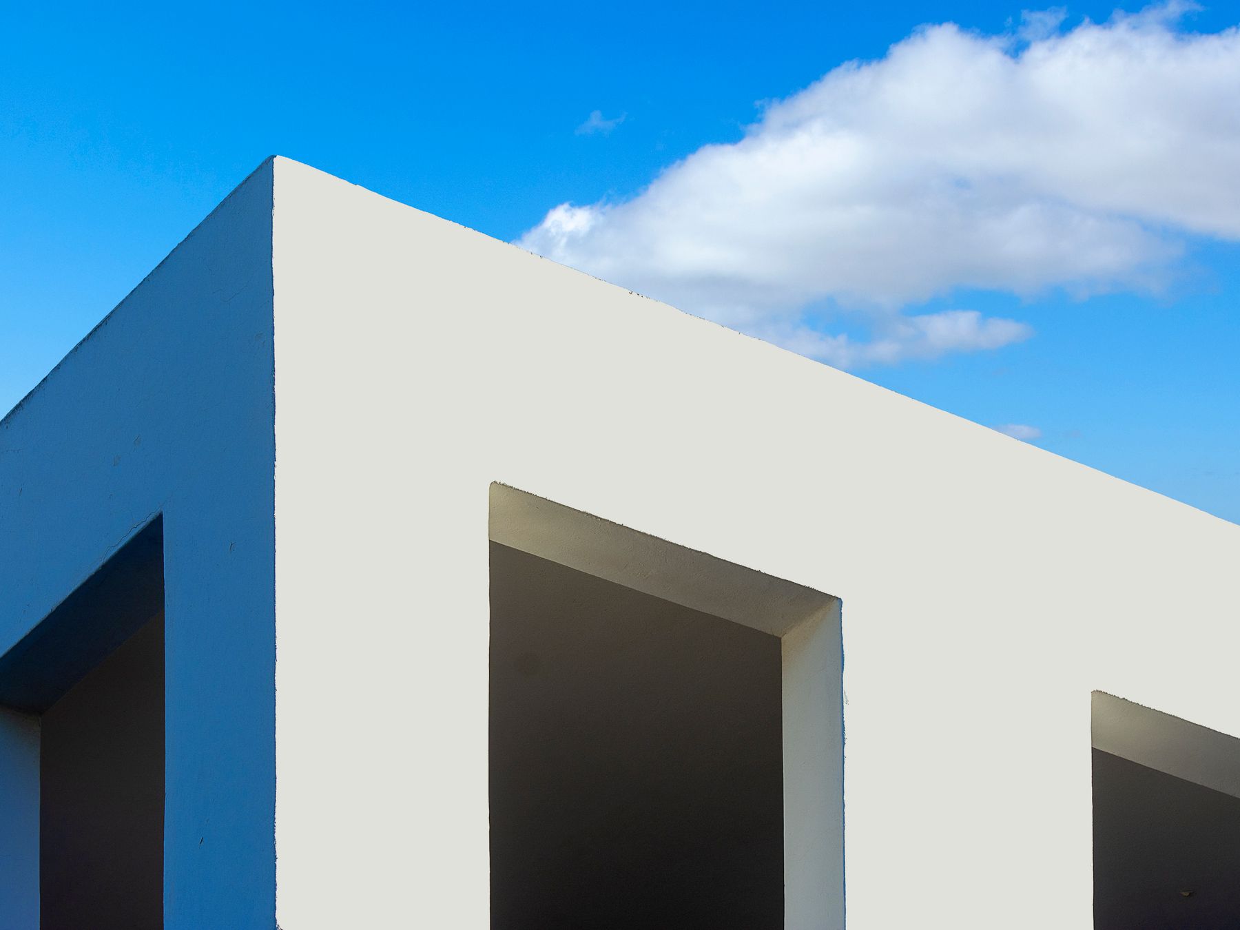 Masonry and Render Painting in Uxbridge — clean edges cut in around trim and sockets