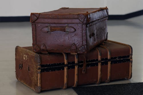 Free stock photo of suitcases