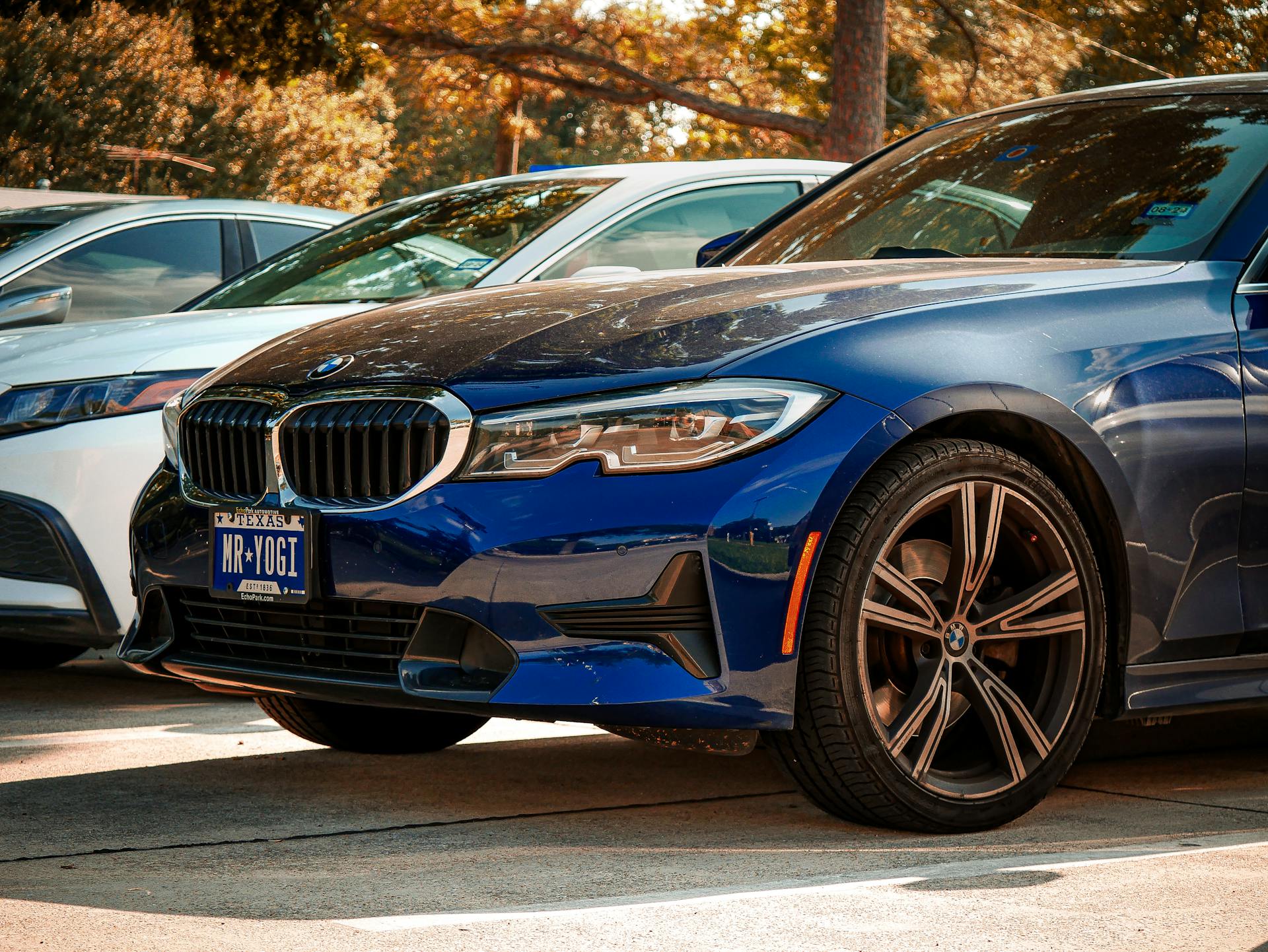 BMW 330i in Arlington TX Car Park