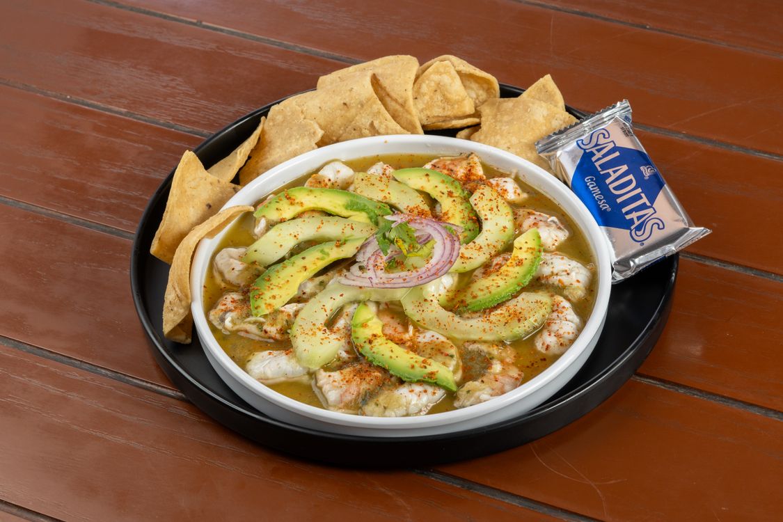 ceviche in Puerto Escondido