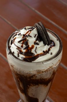 Chocolate Protein Powder Milkshake