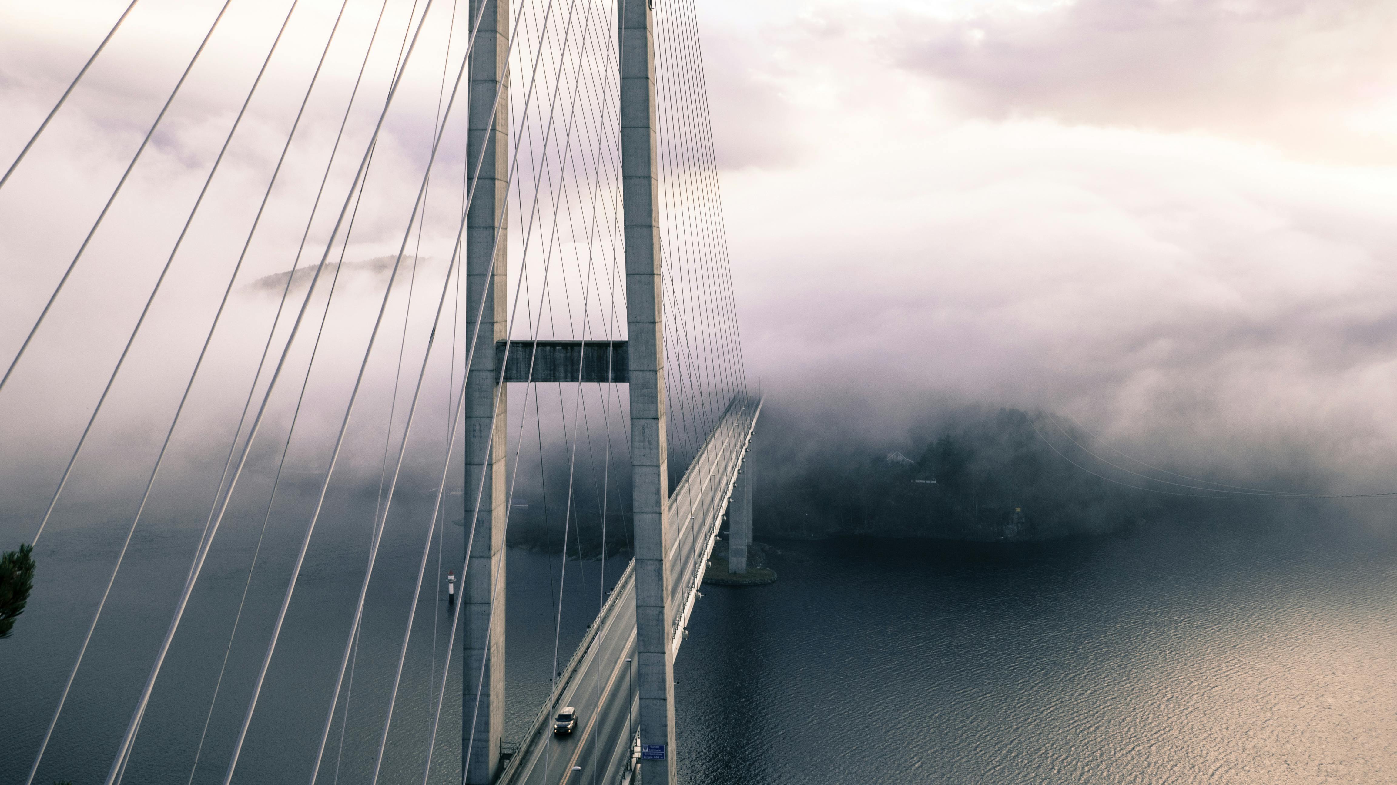 Cablestayed Bridge Stock Photo - Download Image Now - Bridge - Built  Structure, Abstract, Steel - iStock