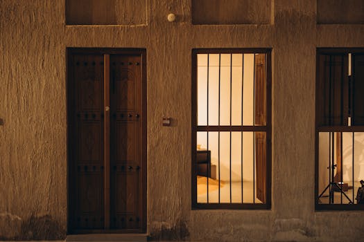 Facciata Architettonica Tradizionale A Dubai