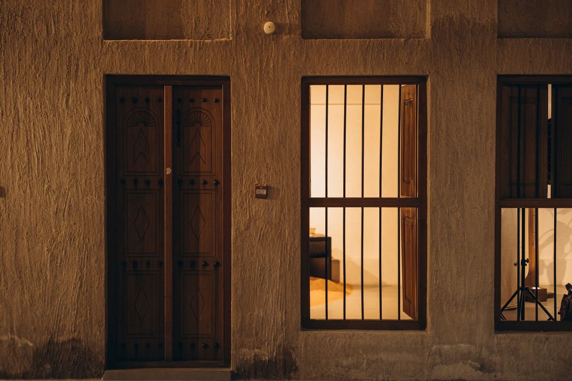 Traditional Architectural Facade in Dubai · Free Stock Photo