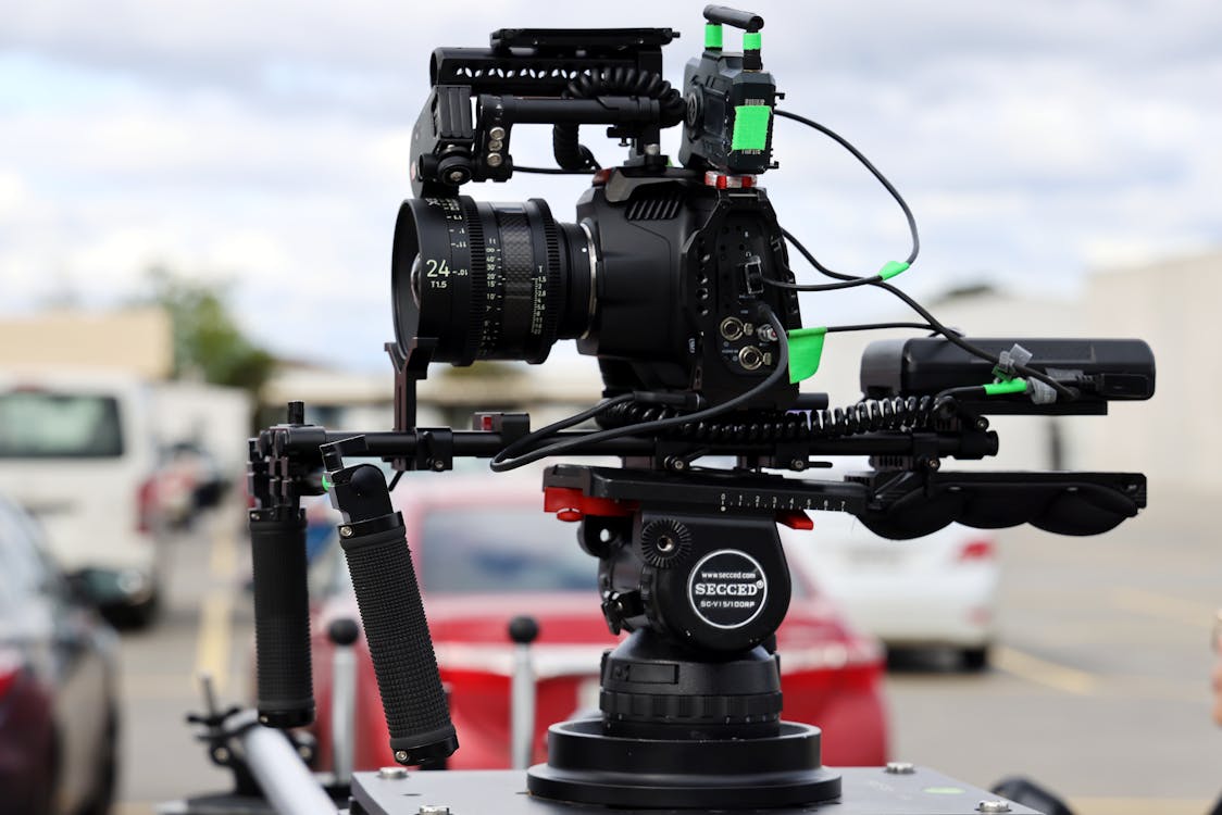 Professional Camera Rig on Location in Melbourne · Free Stock Photo