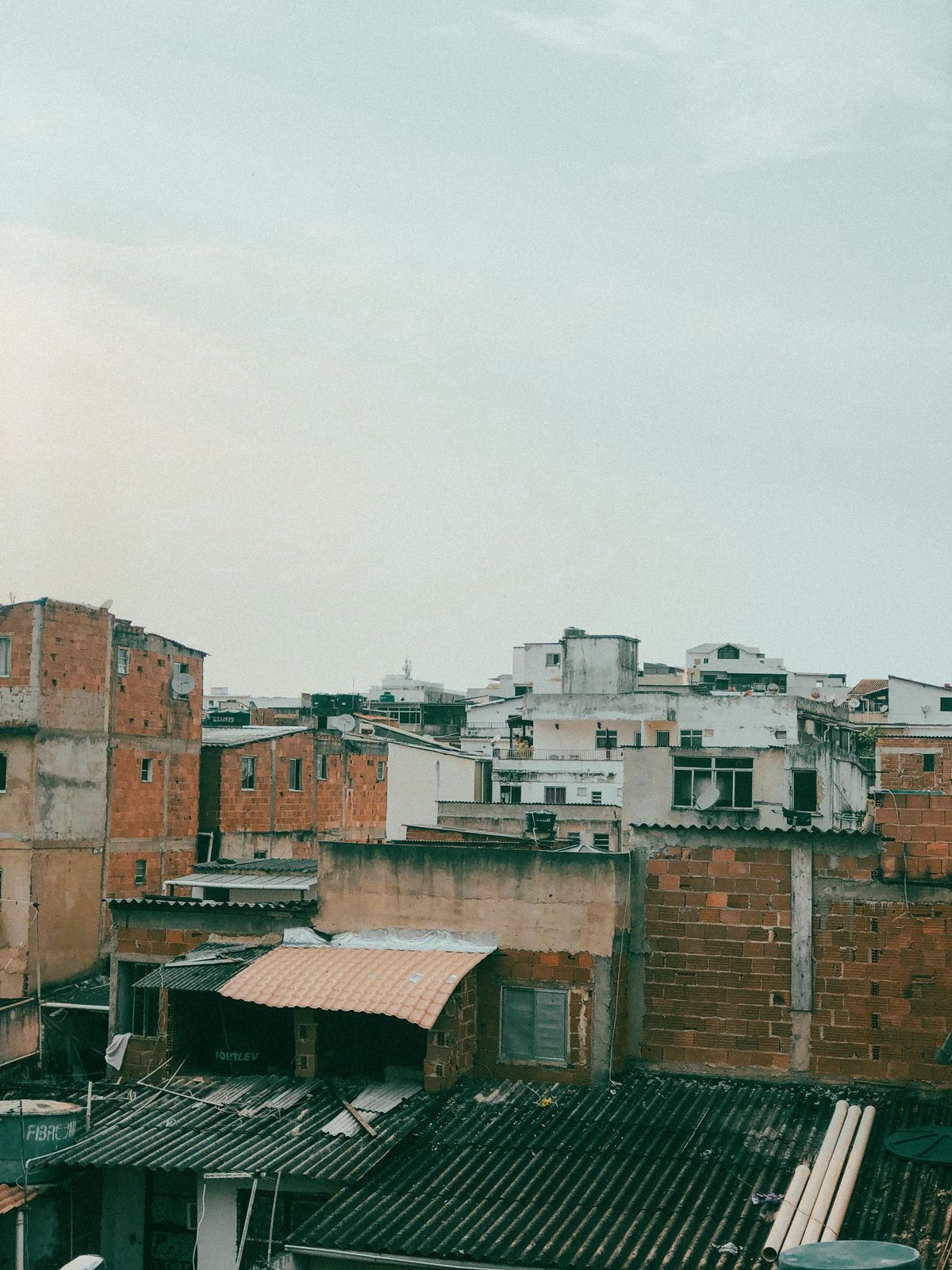 Rio de Janeiro dense urban rooftops