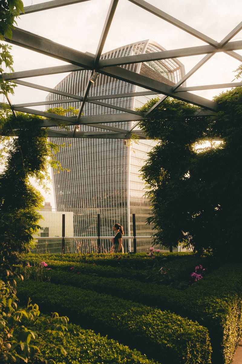 Sky Garden tropical garden with city views