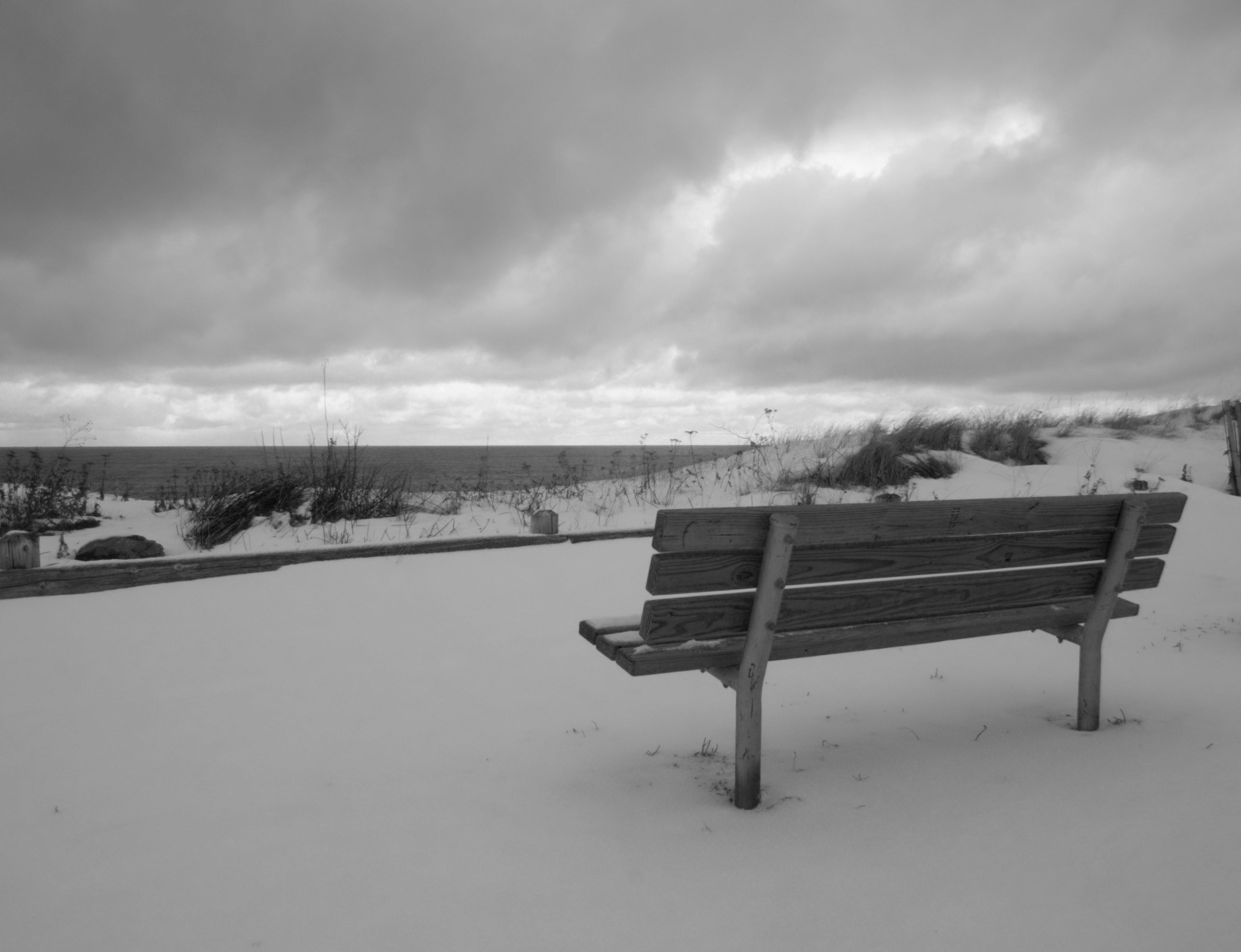 Kostenloses Foto Zum Thema Bank Landschaft Schnee