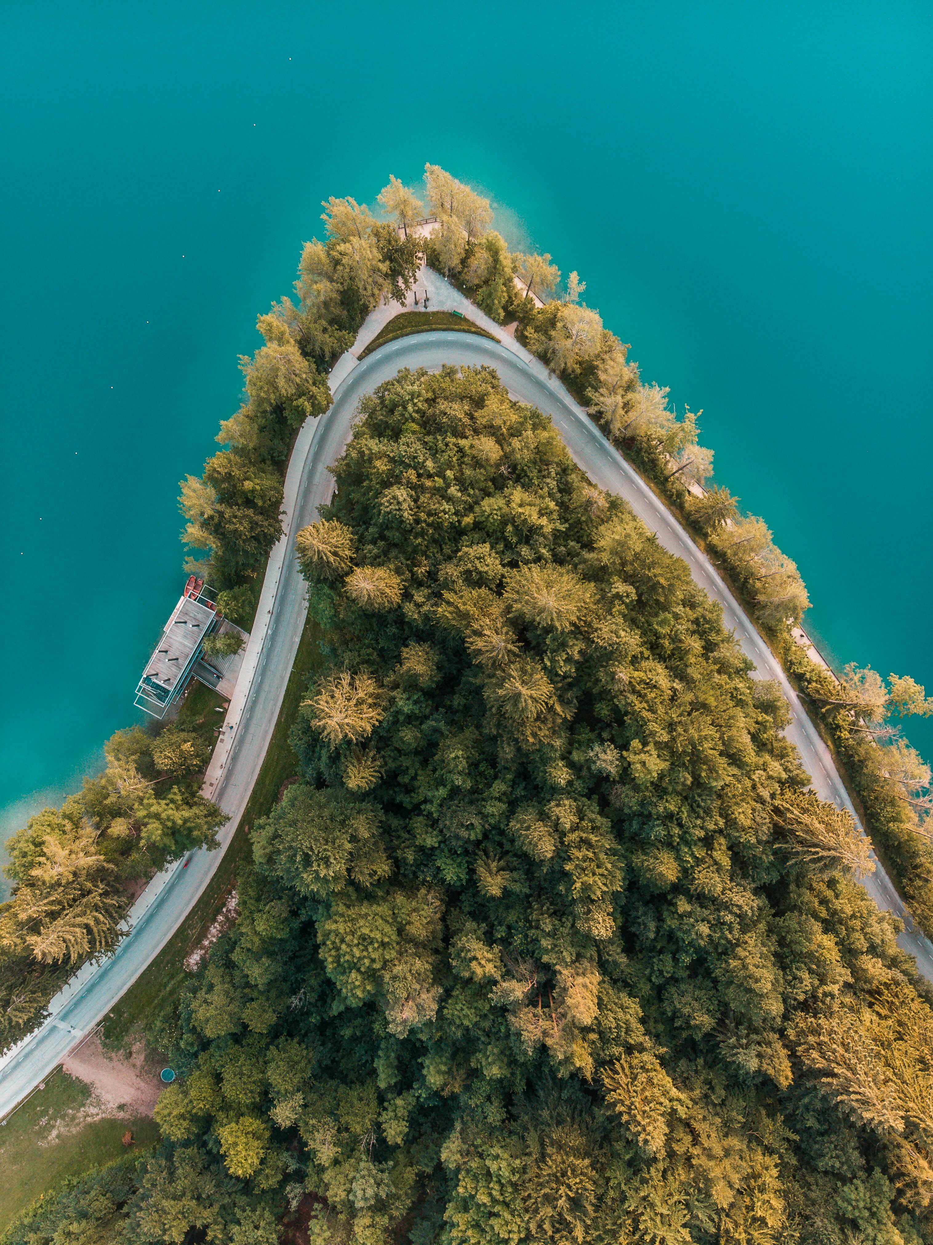 Základová Fotografie Na Téma Cestování, Dálnice, Fotografie Z Dronu Zdarma