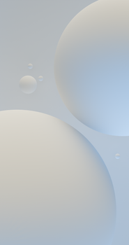 Elegant abstract design of overlapping bubbles with soft blue tones, ideal for backgrounds.
