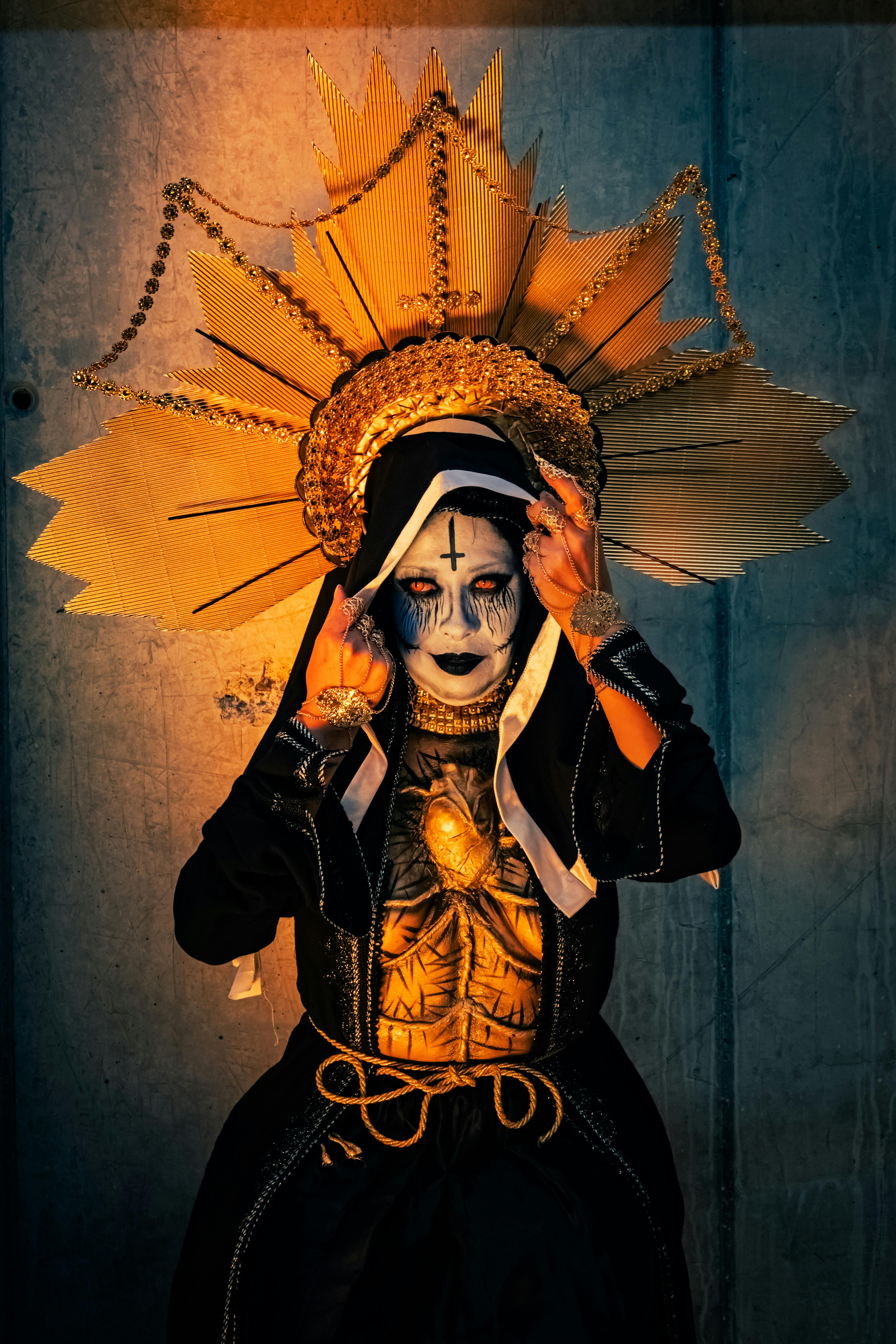 Gratis Ritratto Artistico Di Un Costume Teatrale Foto a disposizione