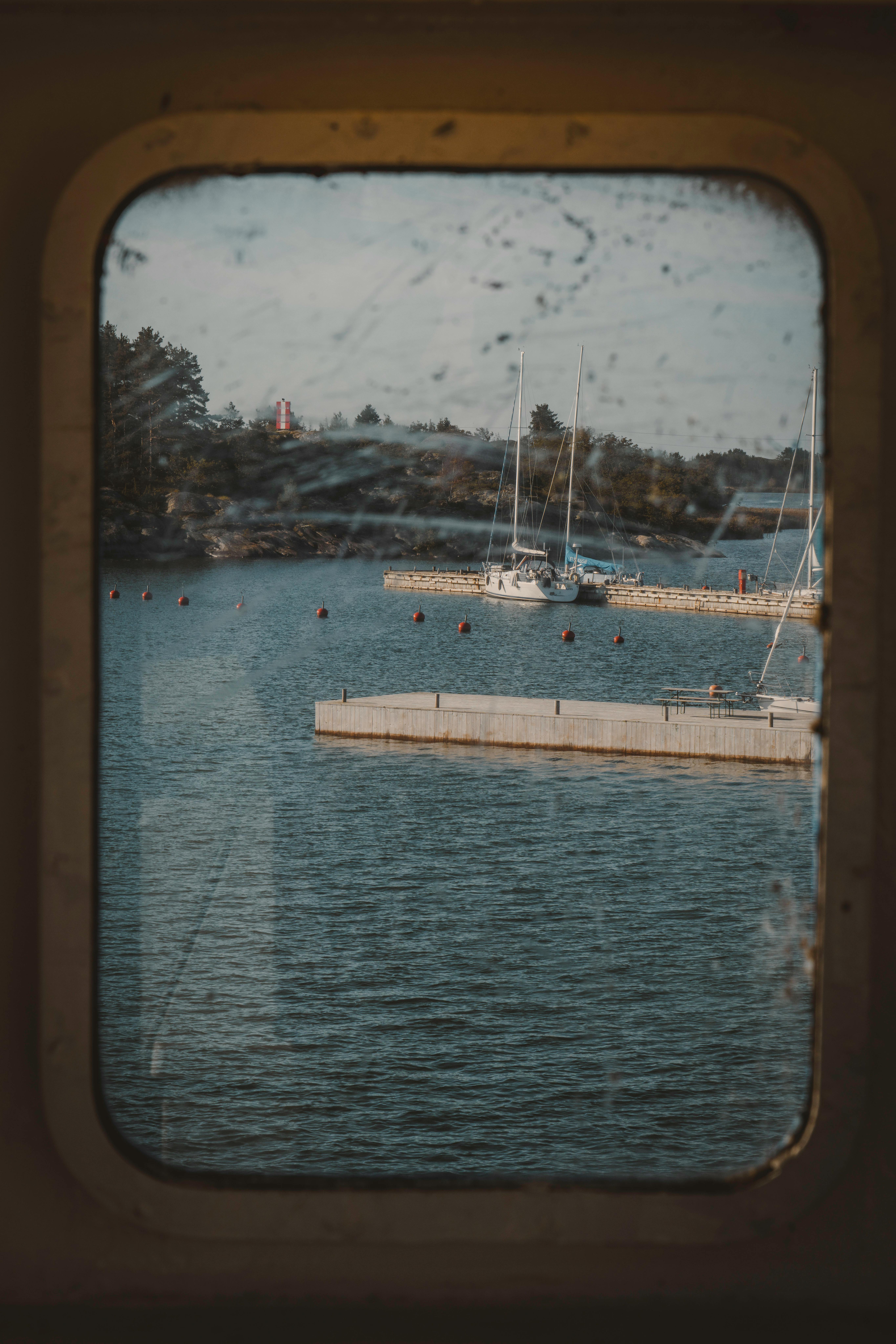 免費 圖爾庫群島帆船的寧靜景色 圖庫相片