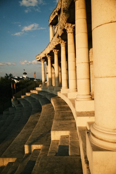 Golden hour light on an ancient Roman amphitheater — Mido Makasardi on Pexels
