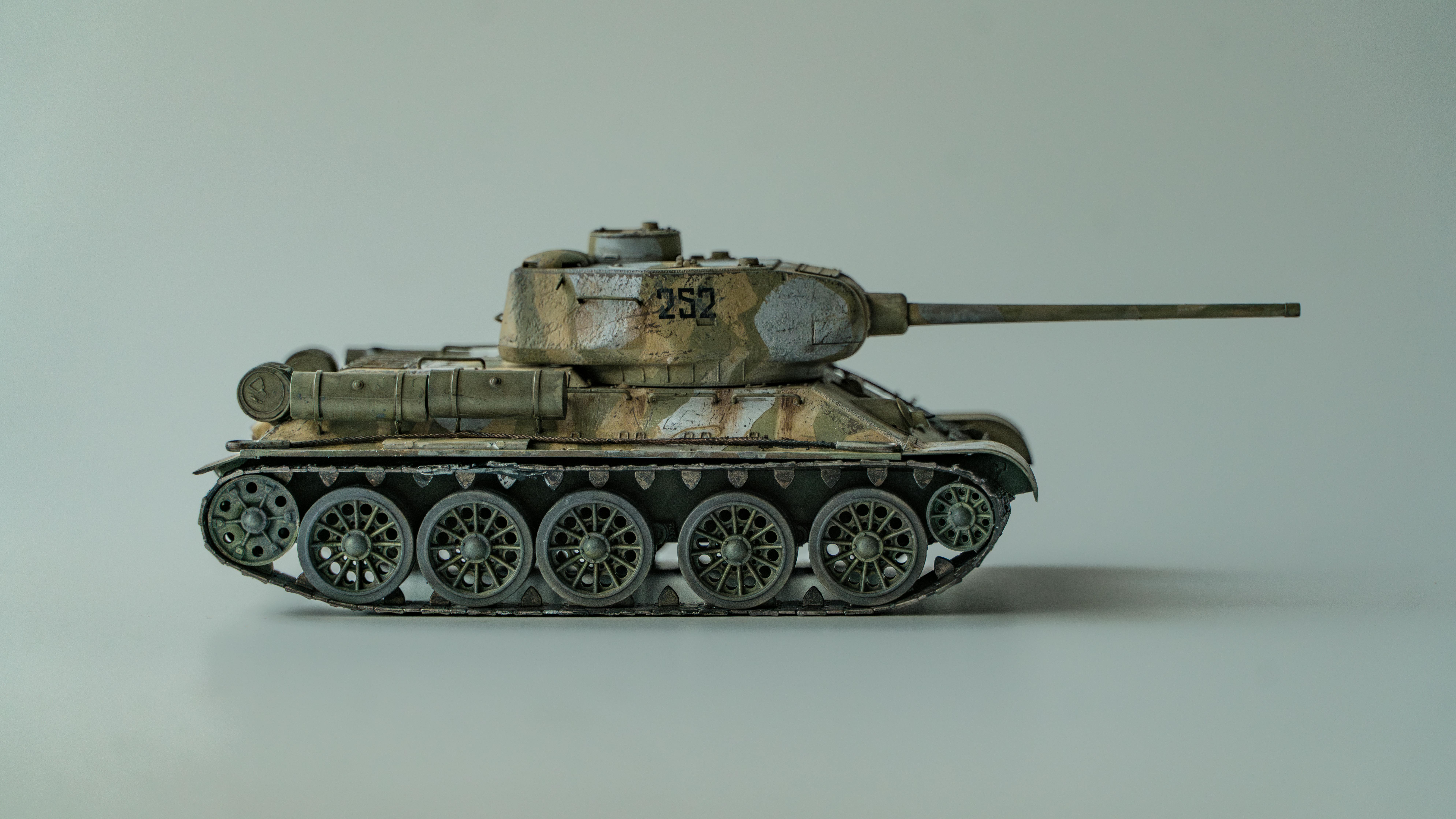 Gratis Model Tank Militer Bersejarah Yang Dipamerkan Foto Stok