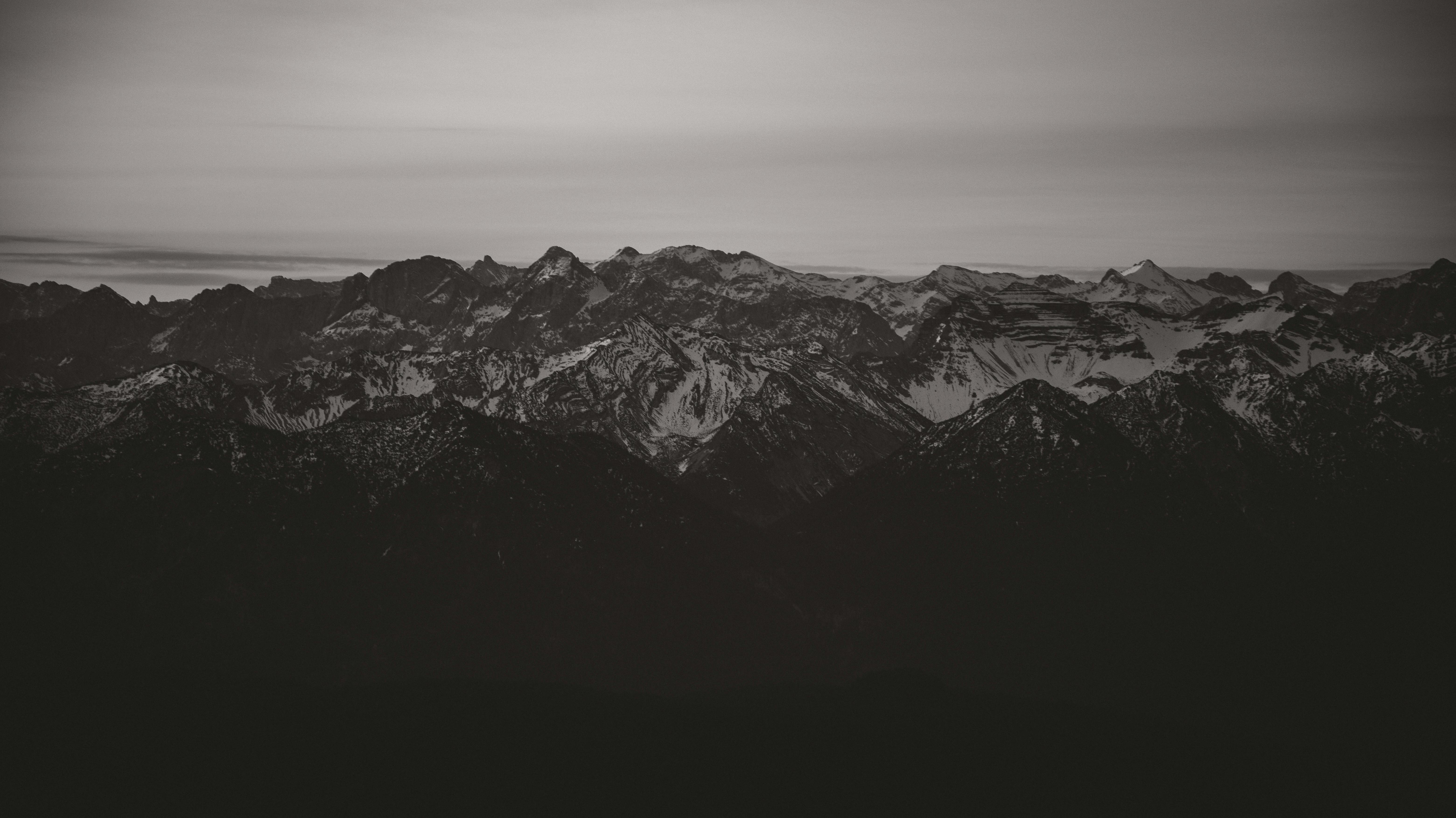 Gratis Espectacular Vista Del Paisaje Montañoso De Los Alpes Bávaros Foto de stock