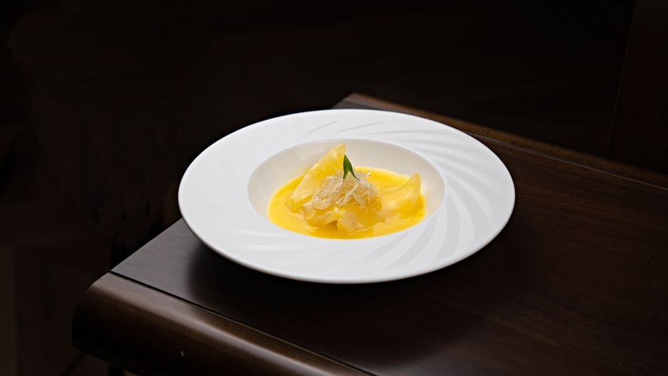mango pomelo sago dessert soup