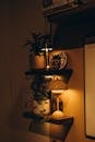 Cozy Interior Decoration with Warm Lighting
